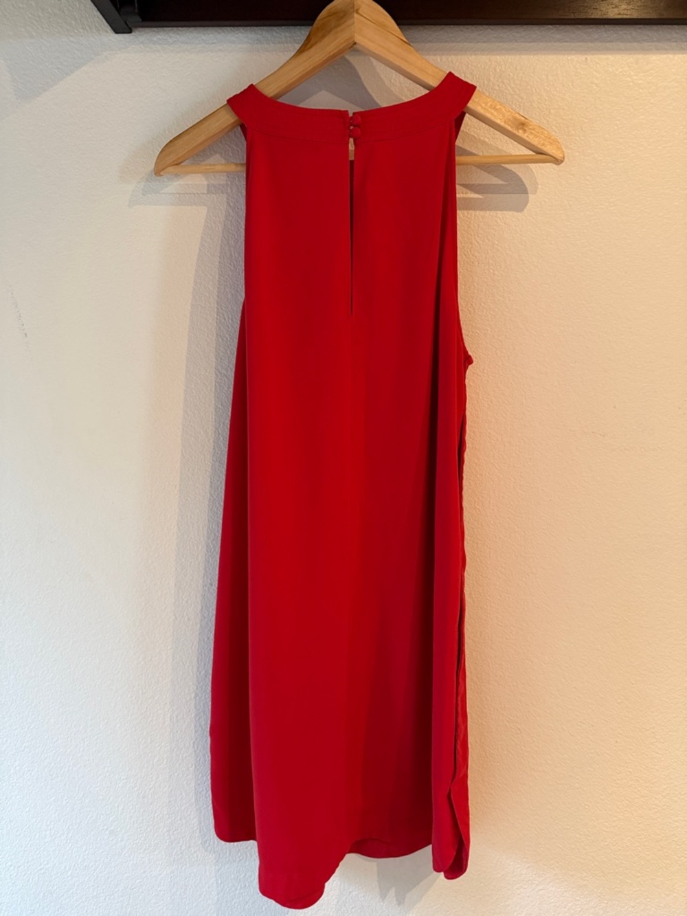 Southern Tide Game Day Bright Red Halter Mini Dress, Breathable, Size L - Picture 5 of 12